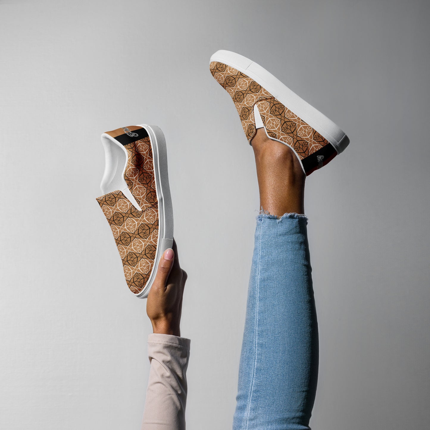Phallacy Players Designer Women’s Slip-on Canvas Shoes
