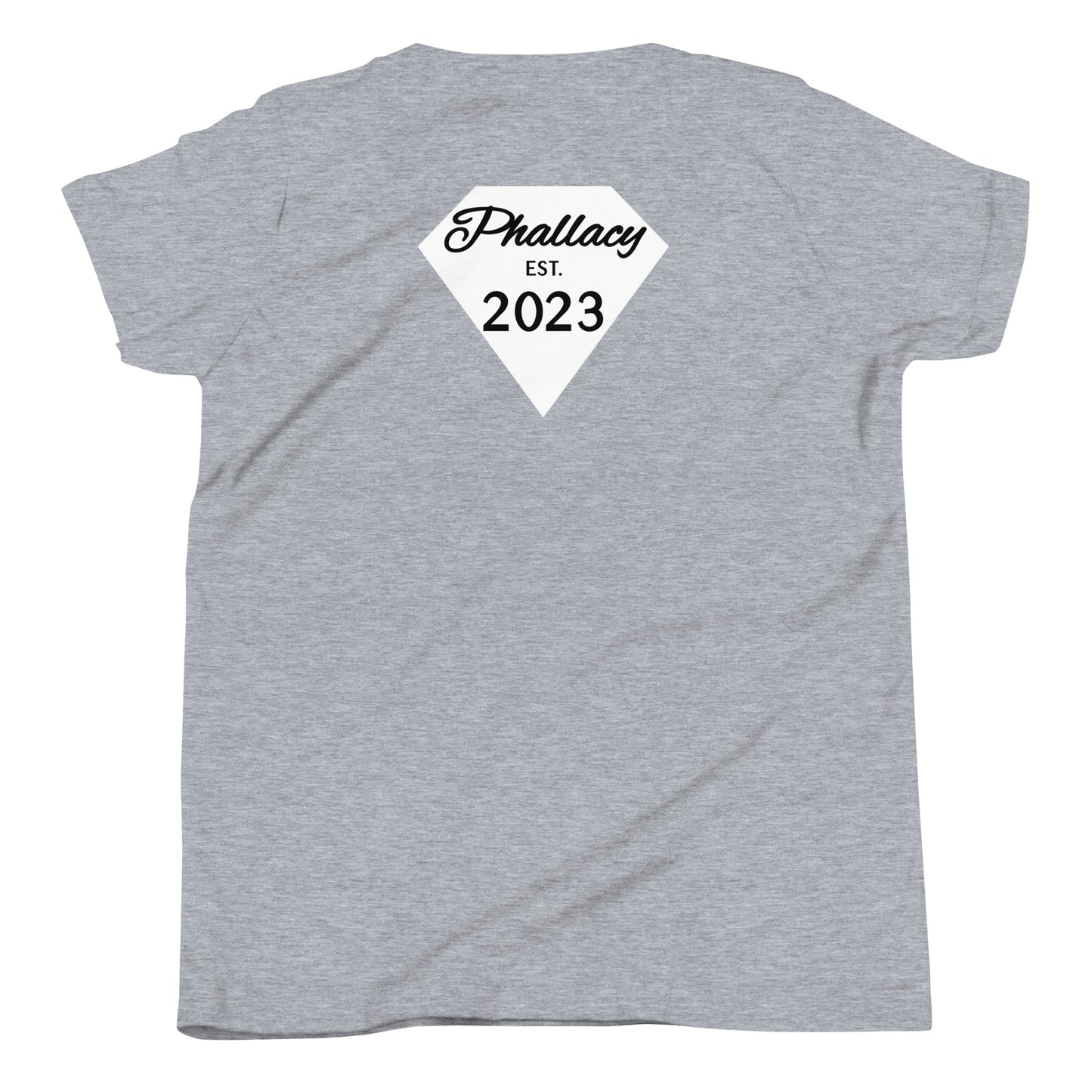 Phallacy Diamond Youth Short Sleeve T-Shirt (Embroidery)