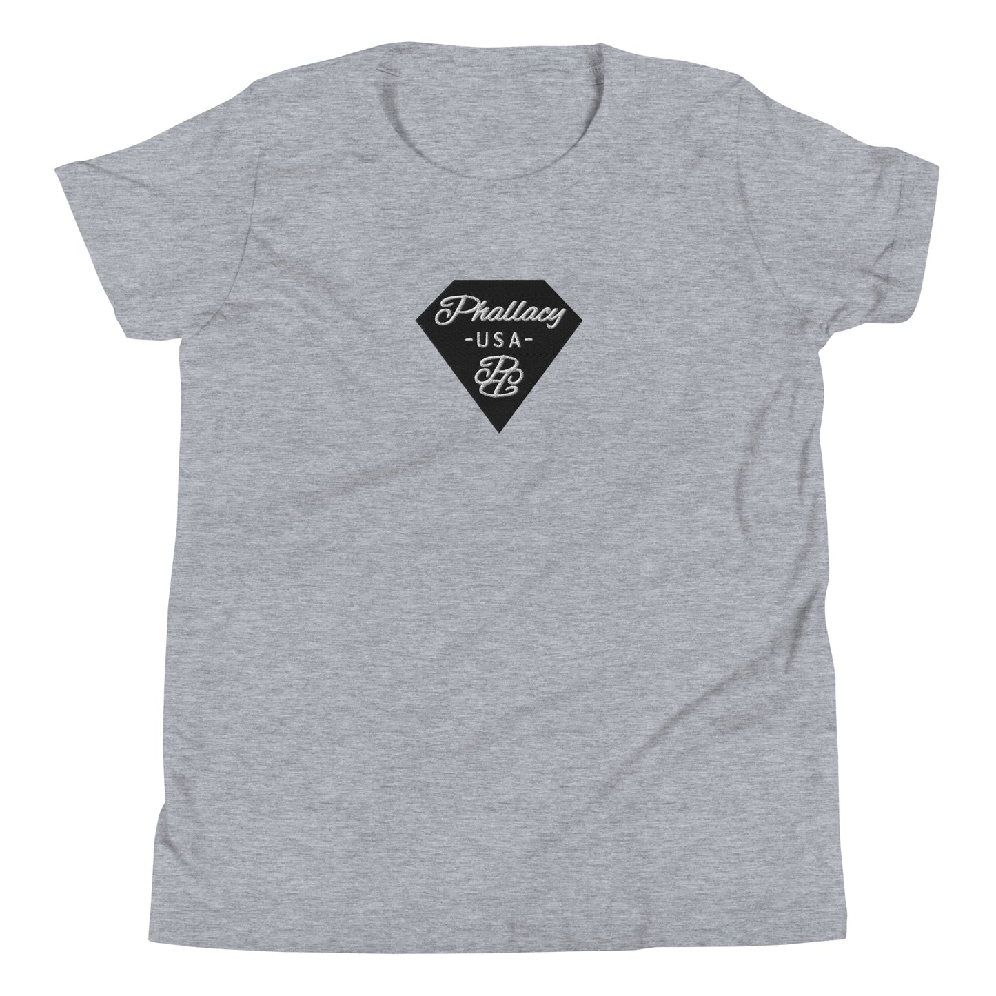 Phallacy Diamond Youth Short Sleeve T-Shirt (Embroidery)