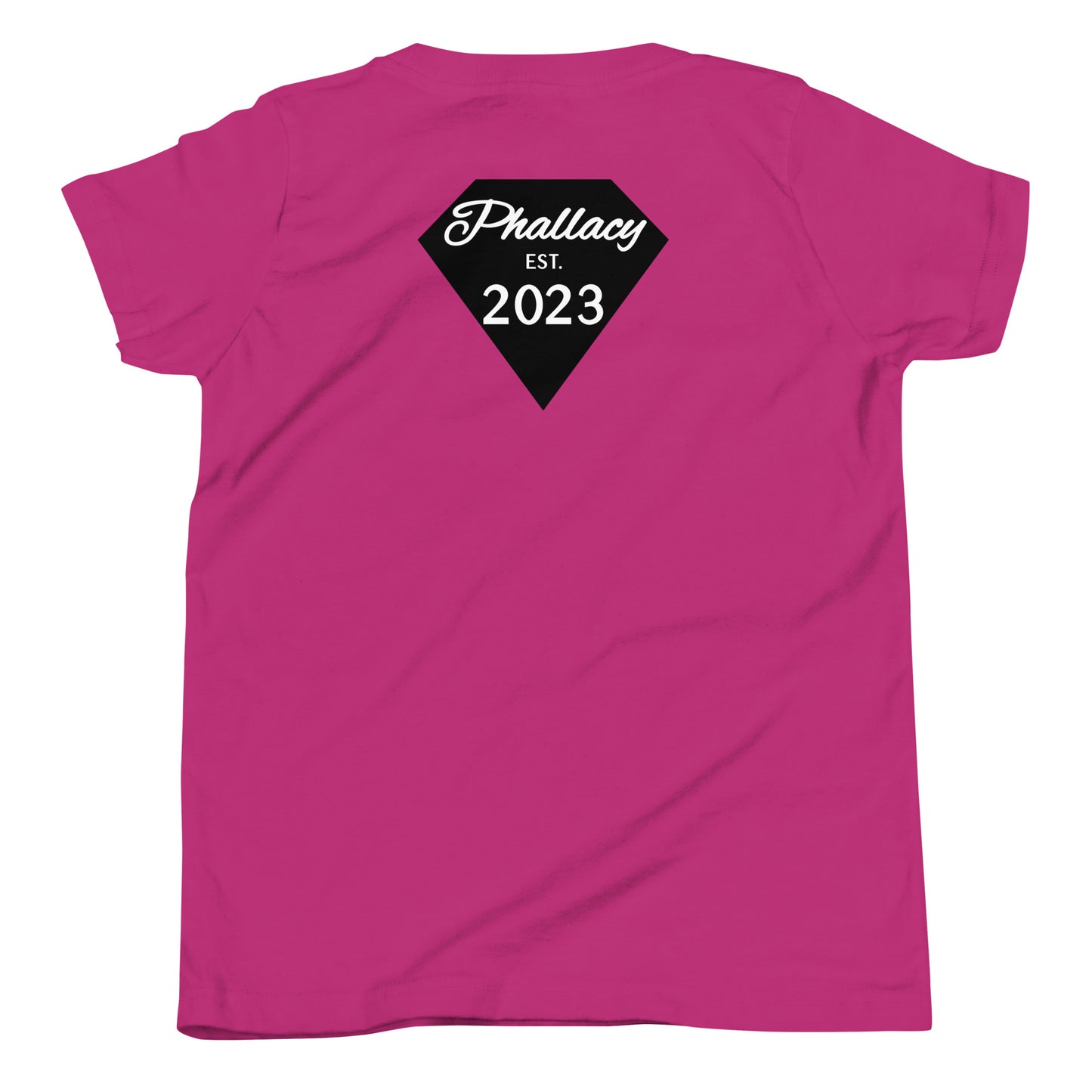 Phallacy Diamond Youth Short Sleeve T-Shirt (Embroidery)