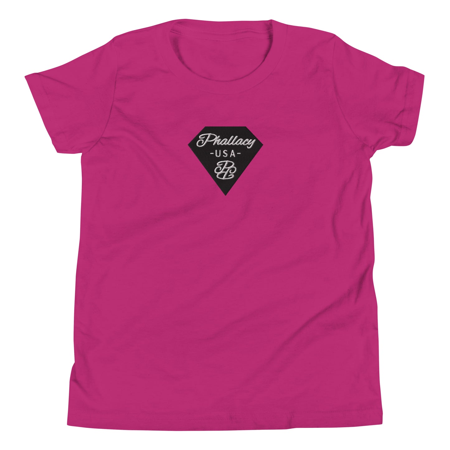 Phallacy Diamond Youth Short Sleeve T-Shirt (Embroidery)