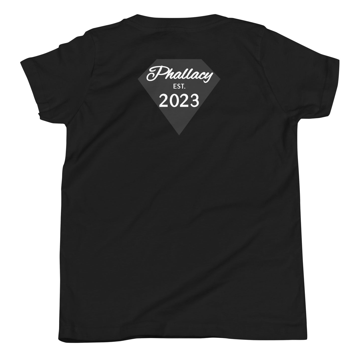 Phallacy Diamond Youth Short Sleeve T-Shirt (Embroidery)