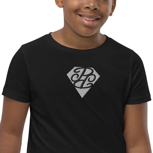 Phallacy Diamond Youth Short Sleeve T-Shirt (Embroidery)