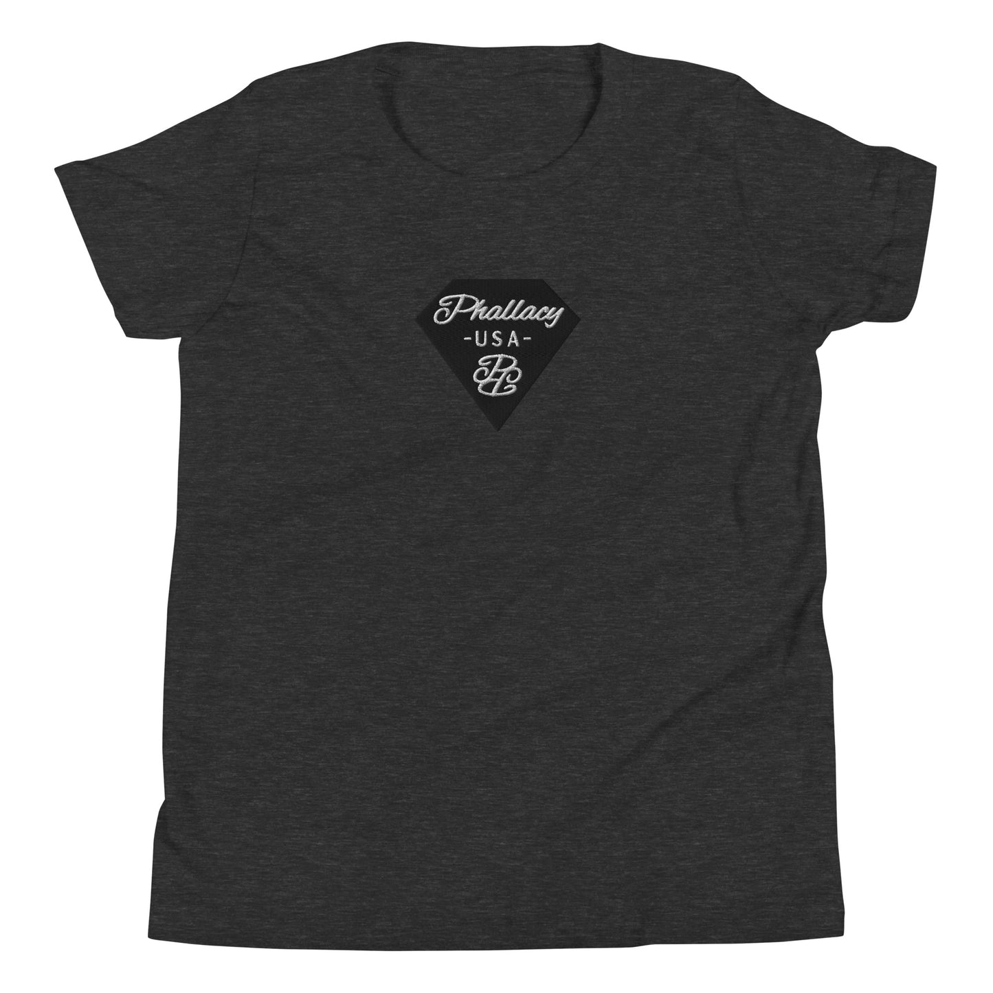 Phallacy Diamond Youth Short Sleeve T-Shirt (Embroidery)