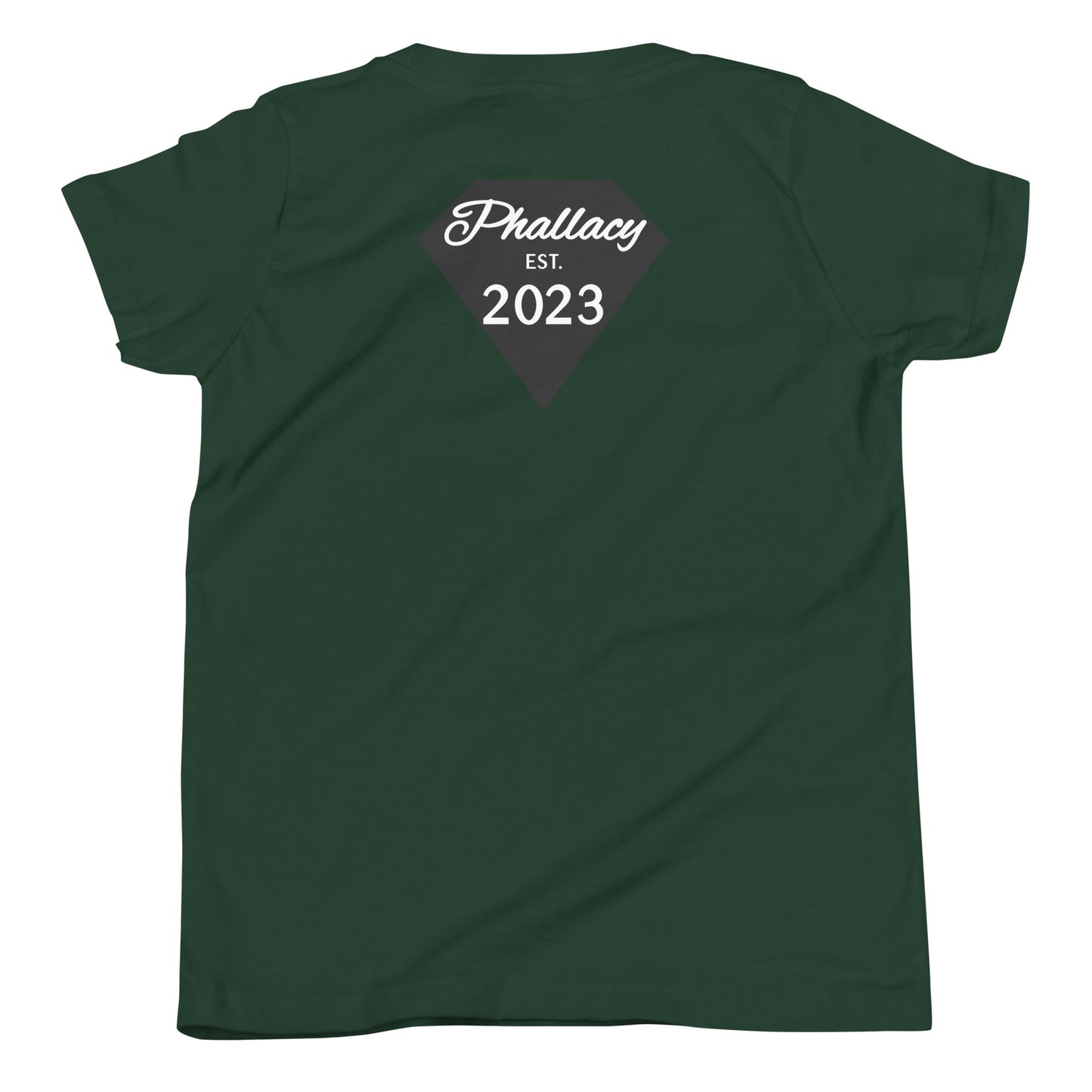 Phallacy Diamond Youth Short Sleeve T-Shirt (Embroidery)