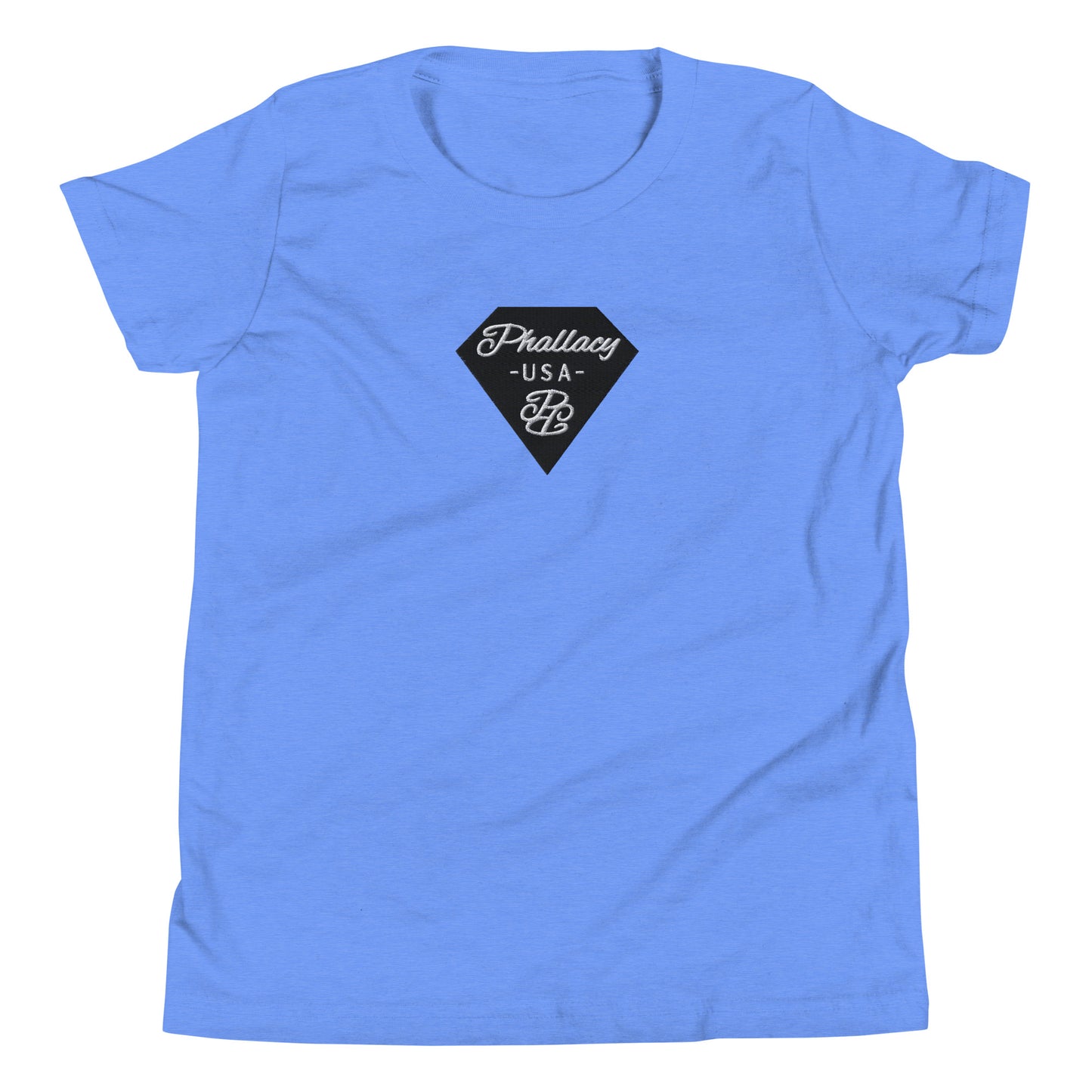 Phallacy Diamond Youth Short Sleeve T-Shirt (Embroidery)