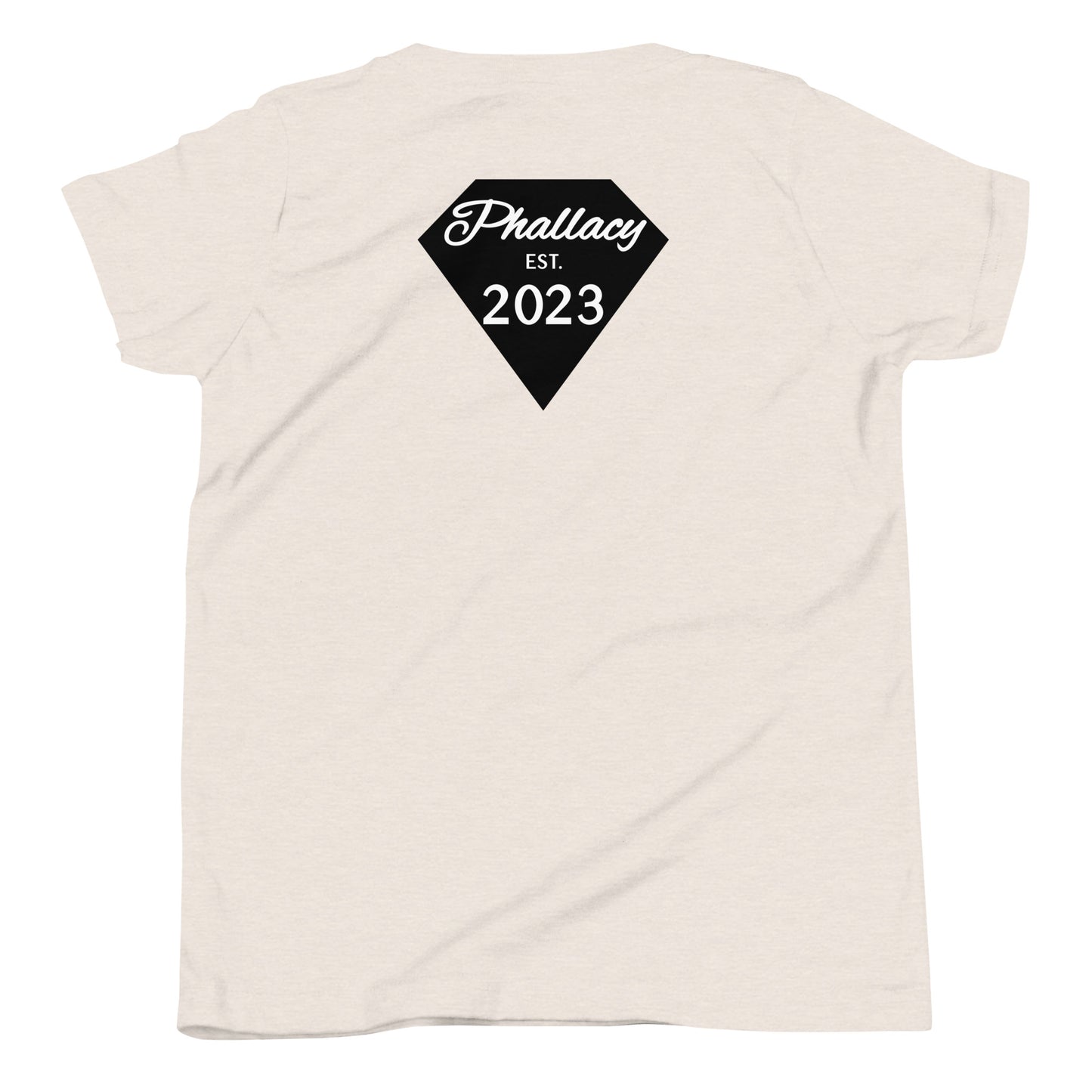 Phallacy Diamond Youth Short Sleeve T-Shirt (Embroidery)