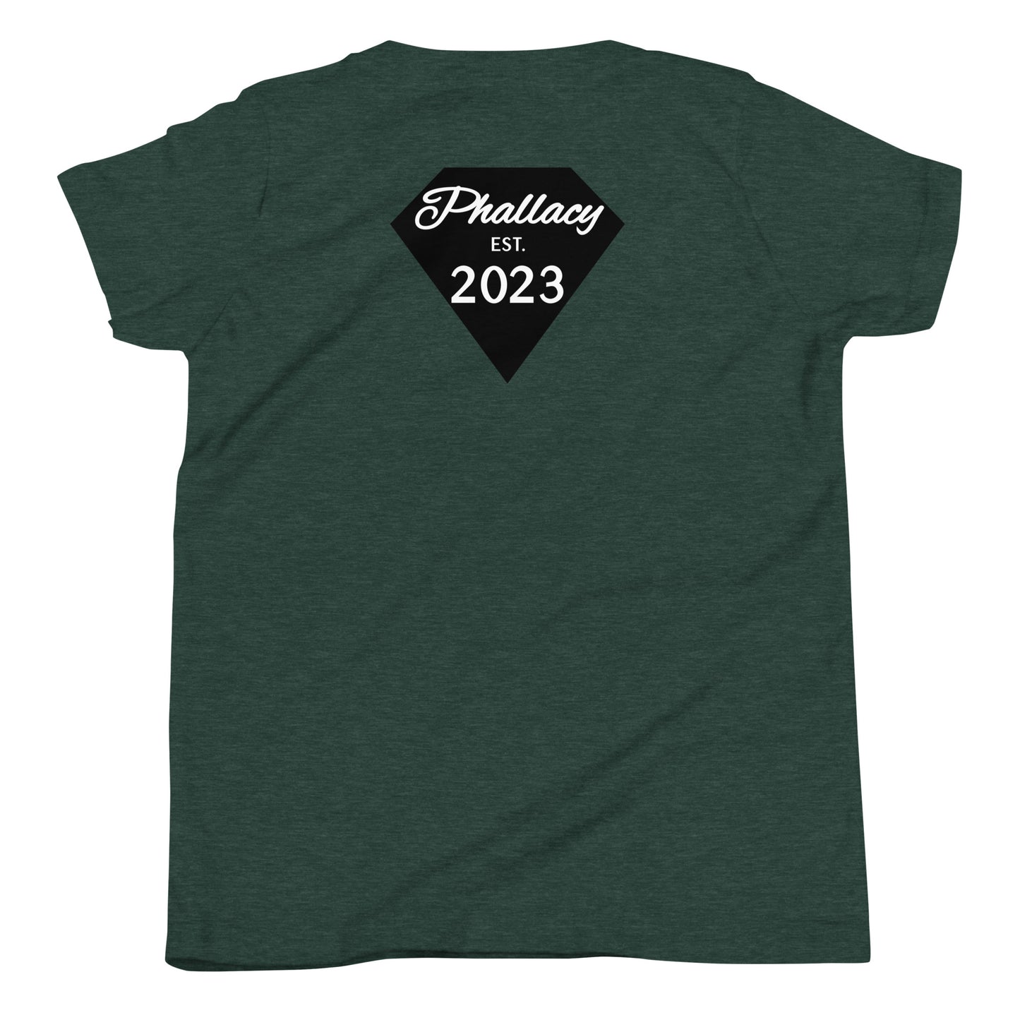 Phallacy Diamond Youth Short Sleeve T-Shirt (Embroidery)