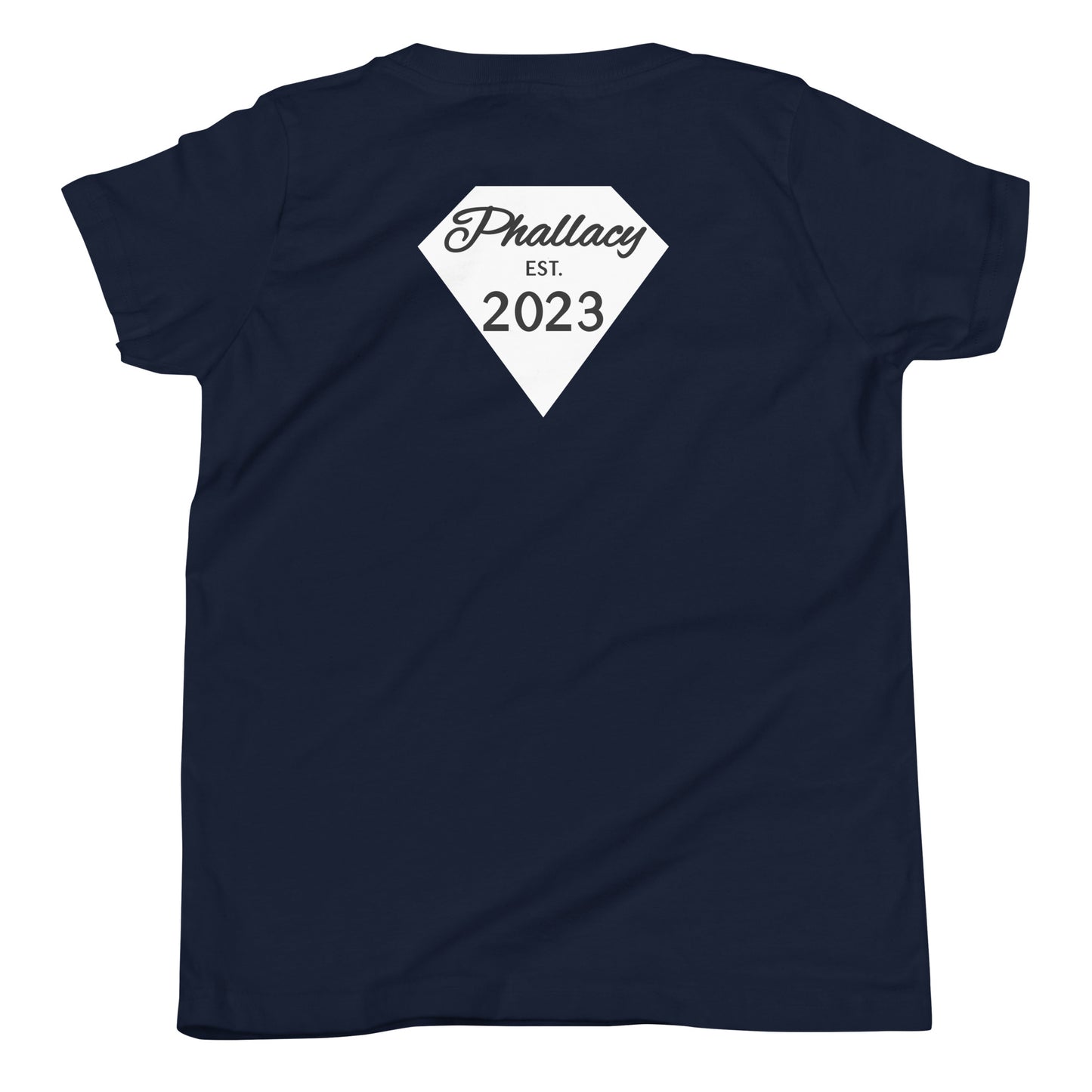 Phallacy Diamond Youth Short Sleeve T-Shirt (Embroidery)