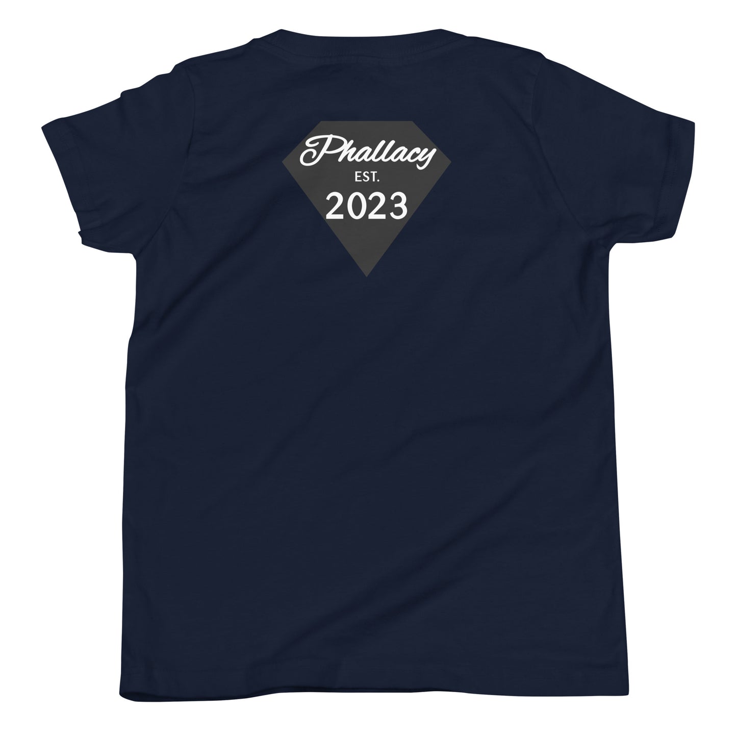 Phallacy Diamond Youth Short Sleeve T-Shirt (Embroidery)