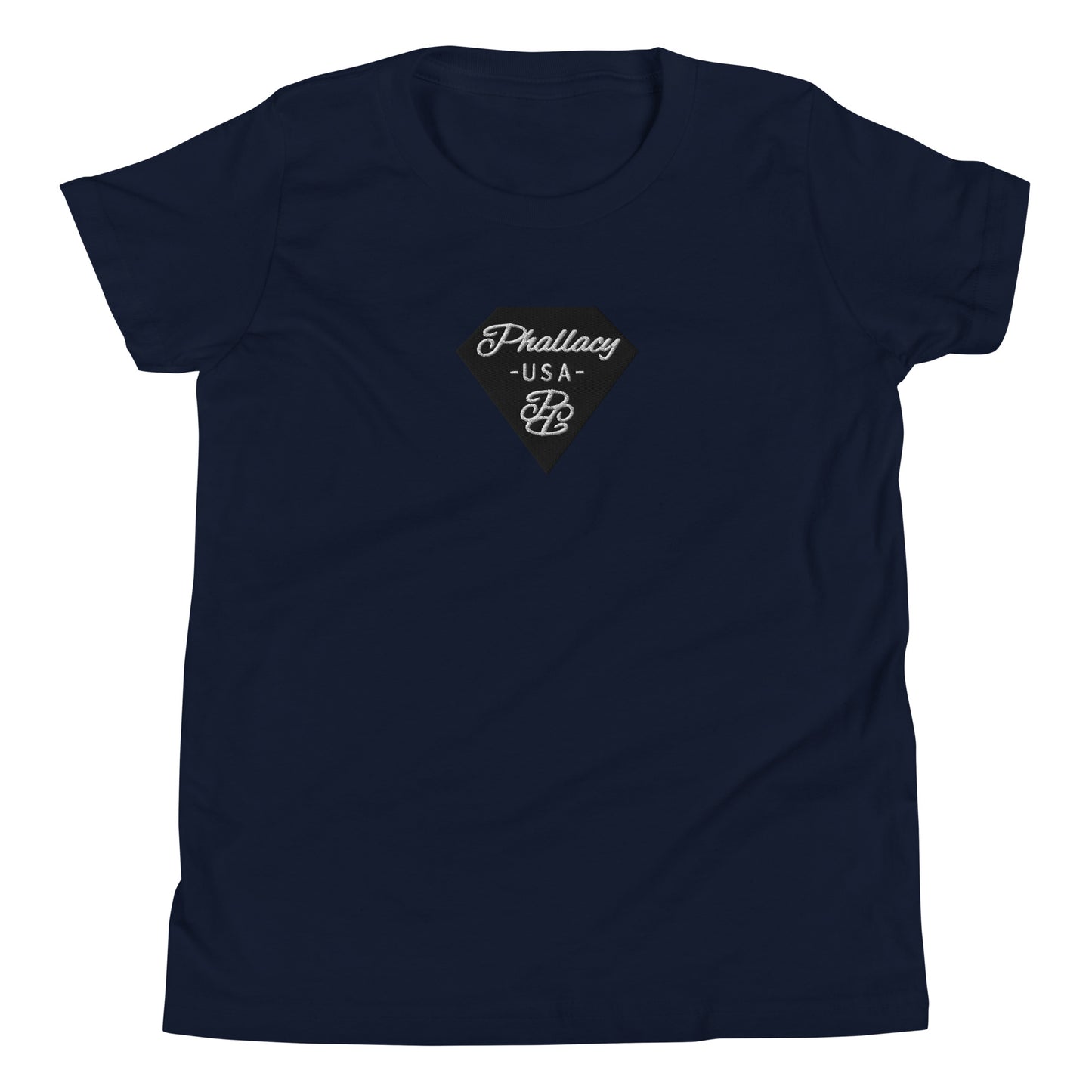 Phallacy Diamond Youth Short Sleeve T-Shirt (Embroidery)