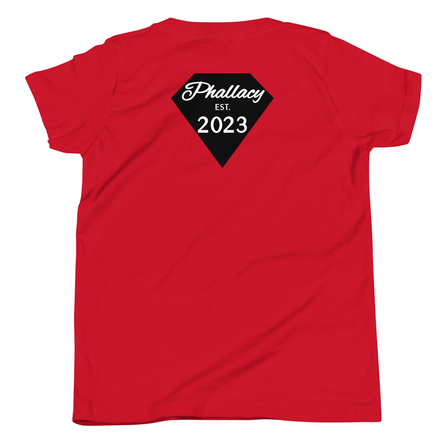 Phallacy Diamond Youth Short Sleeve T-Shirt (Embroidery)