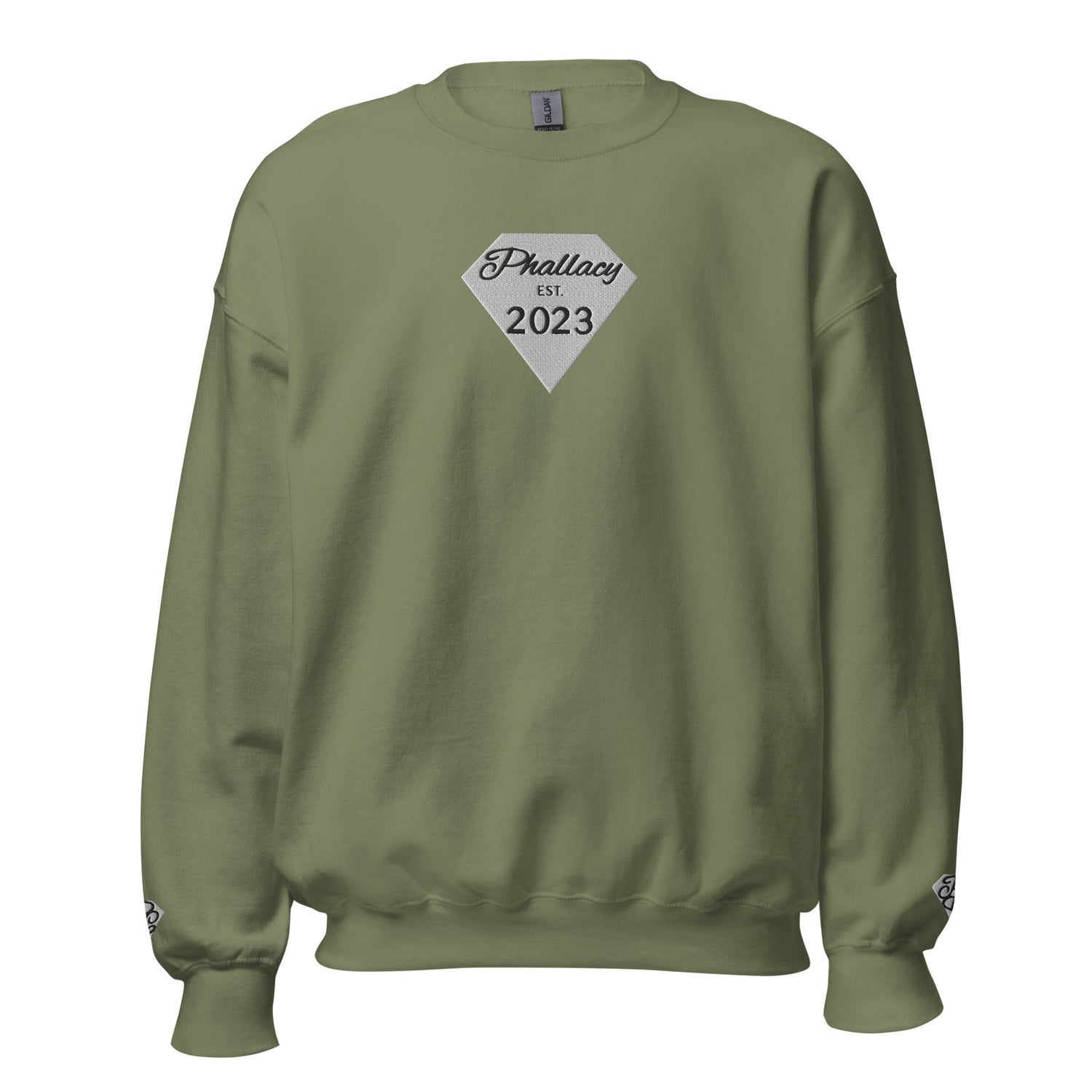 Stylish sweatshirts for men featuring a relaxed fit and unique design in olive green