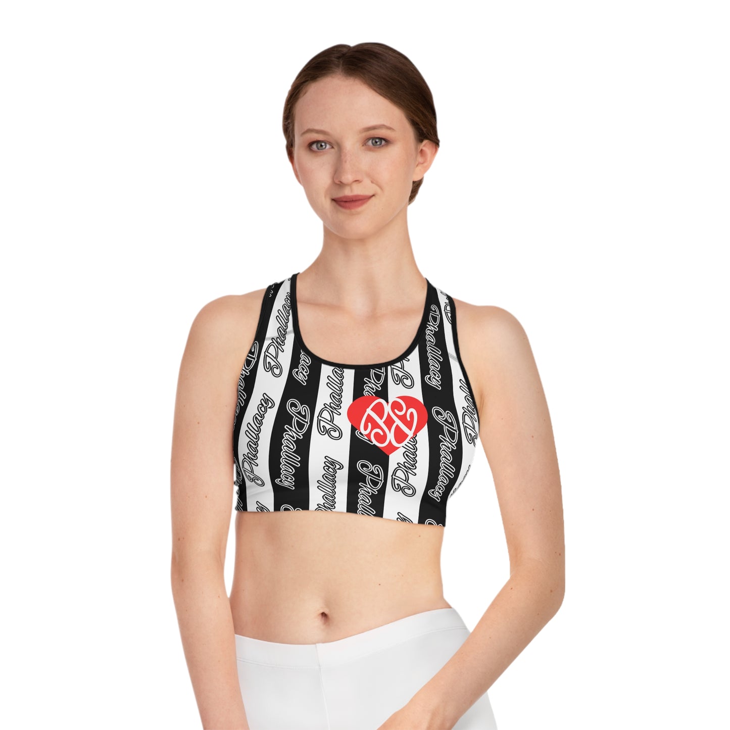Phallacy Signature Designer Sports Bra - Perfect for Fitness Enthusiasts