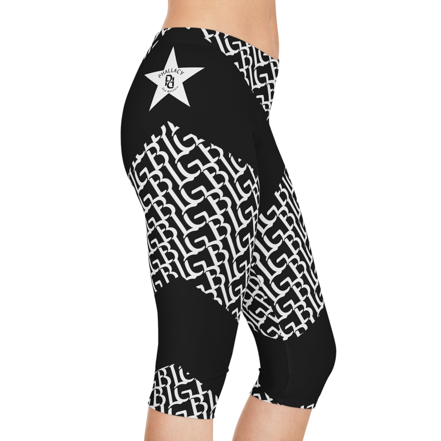 Phallacy BIG Designer Capri Leggings