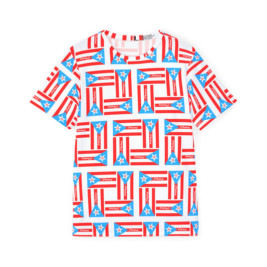 Phallacy Flag Men's Designer Sports Jersey | Puerto Rico Flag, Boricua, Puerto Rico Fashion