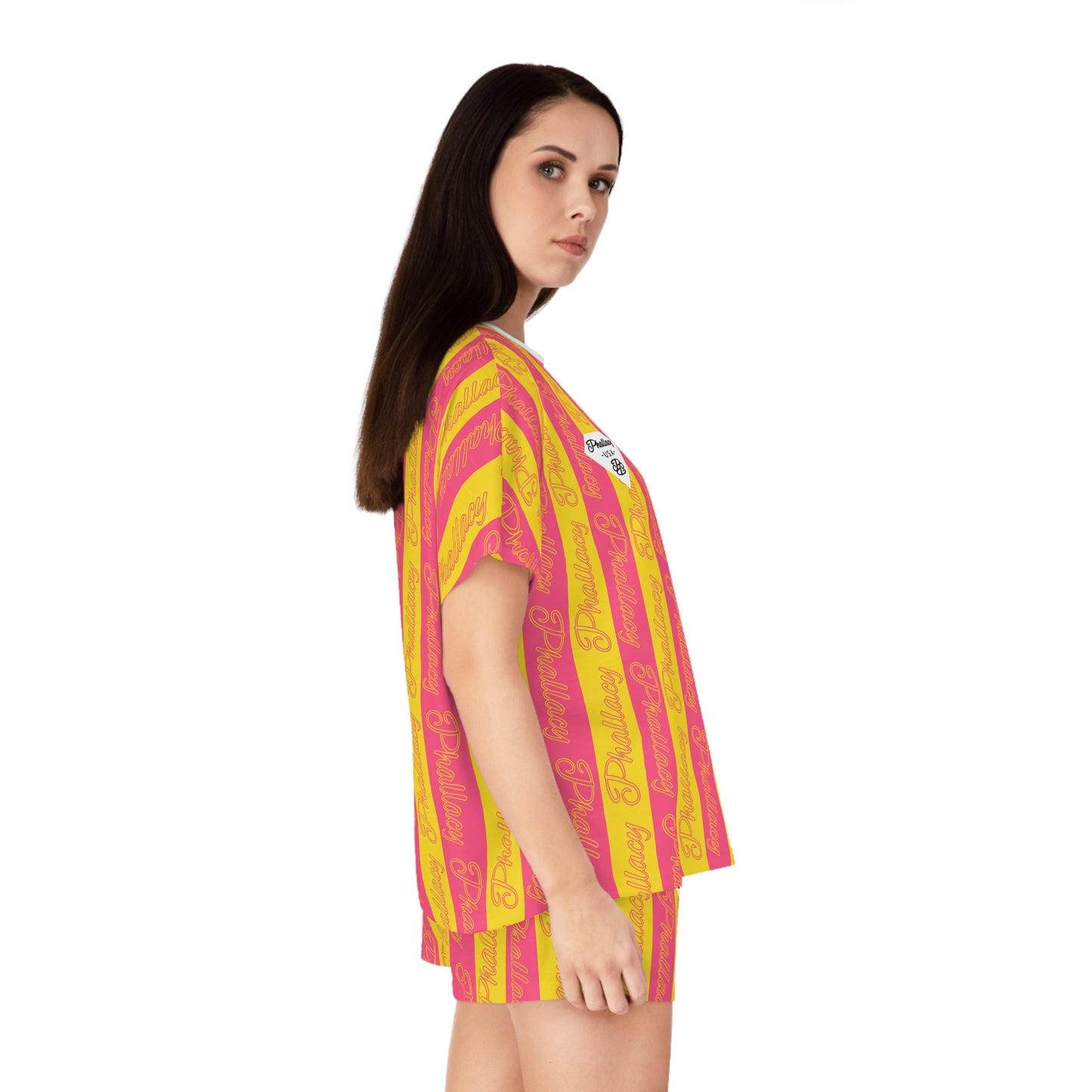 Phallacy Signature Designer Women's Short Pajama Set