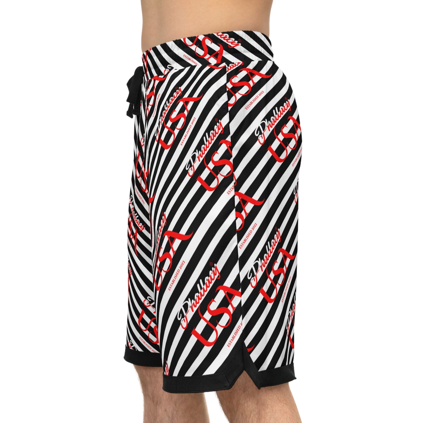 Phallacy Signature Men's Designer Basketball Shorts