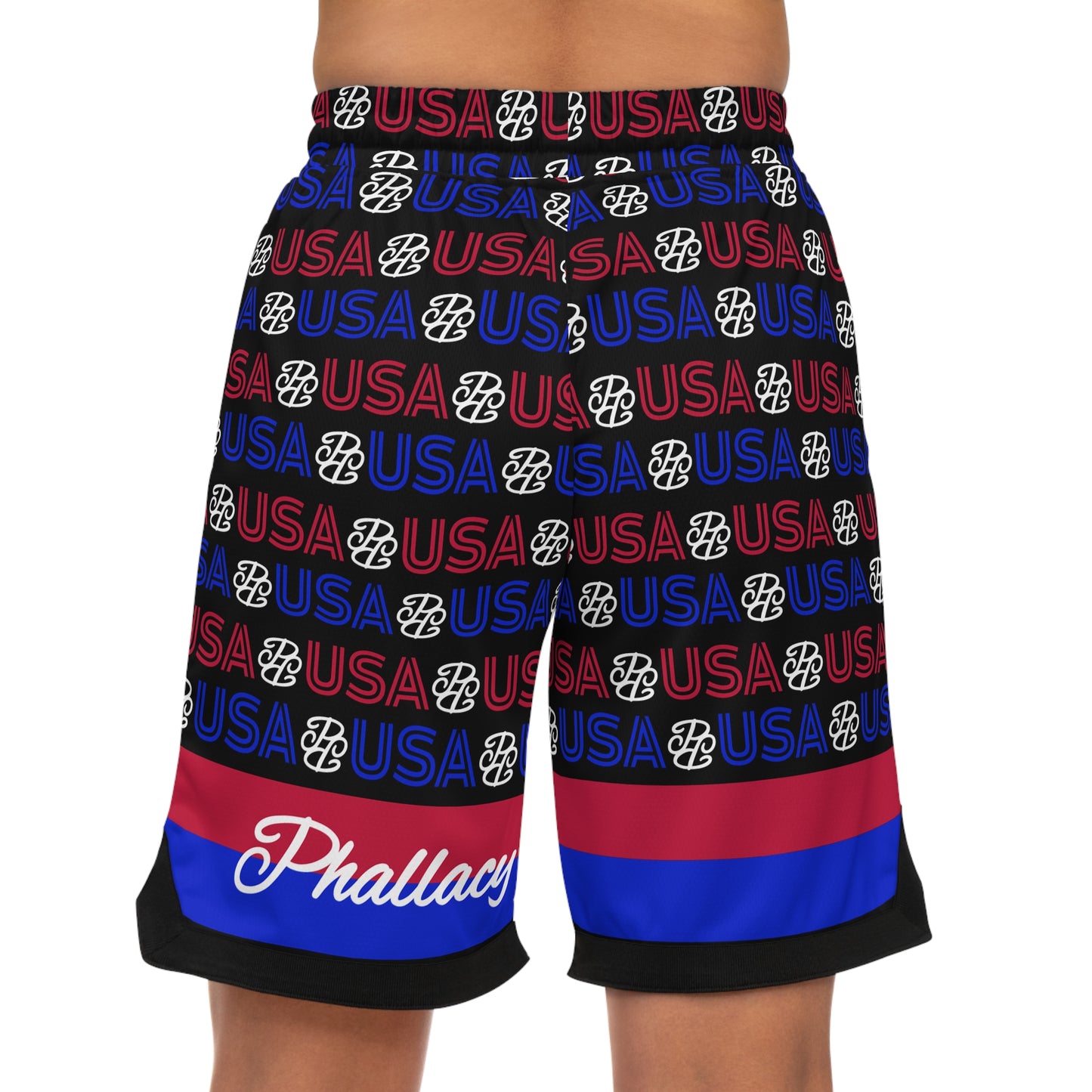 Phallacy DNA Men's Designer Athletic Shorts