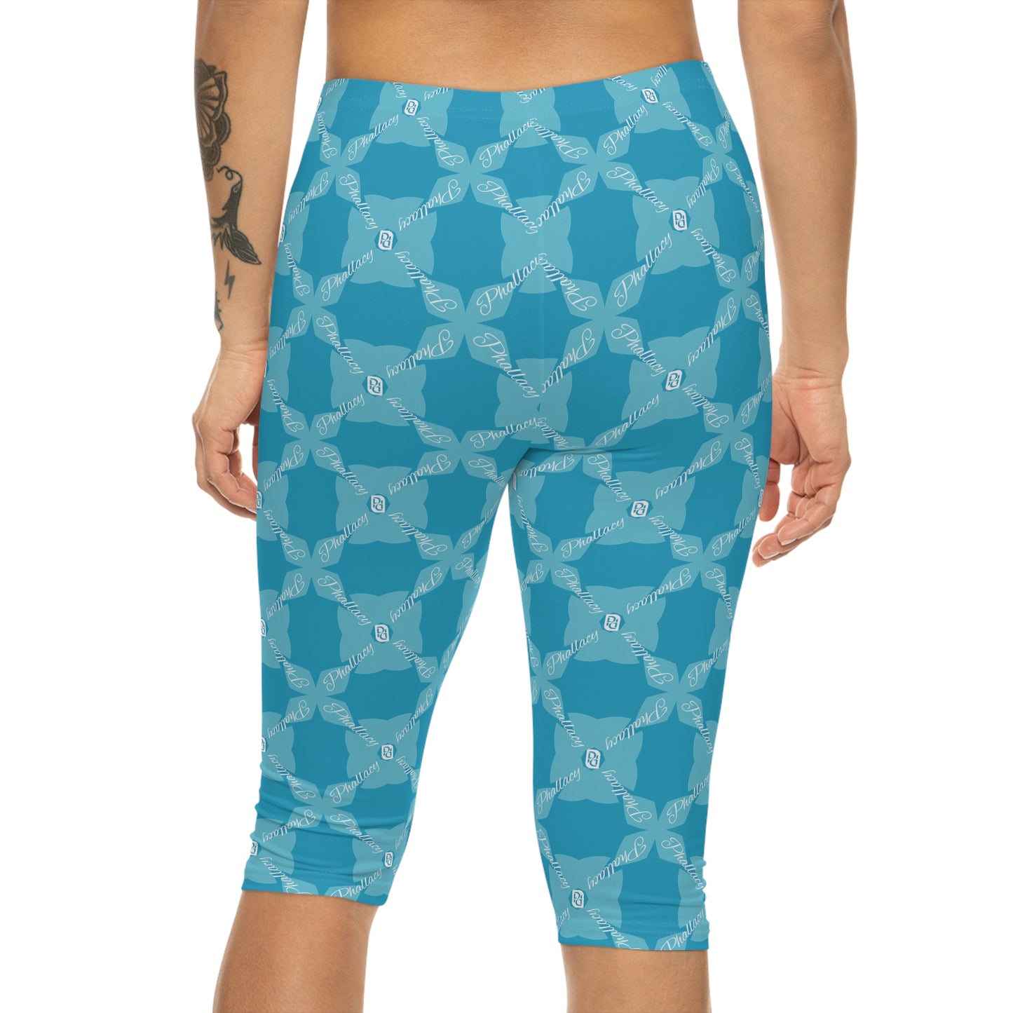 Phallacy XO Designer Capri Leggings