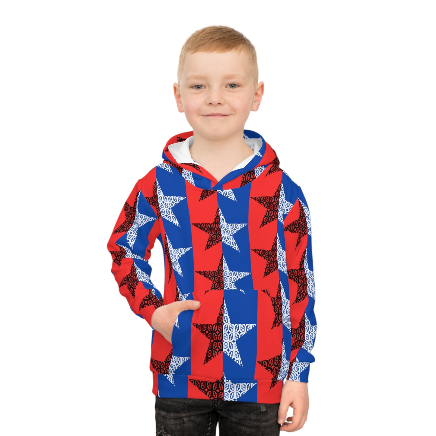 Phallacy Star Designer Youth Hoodie