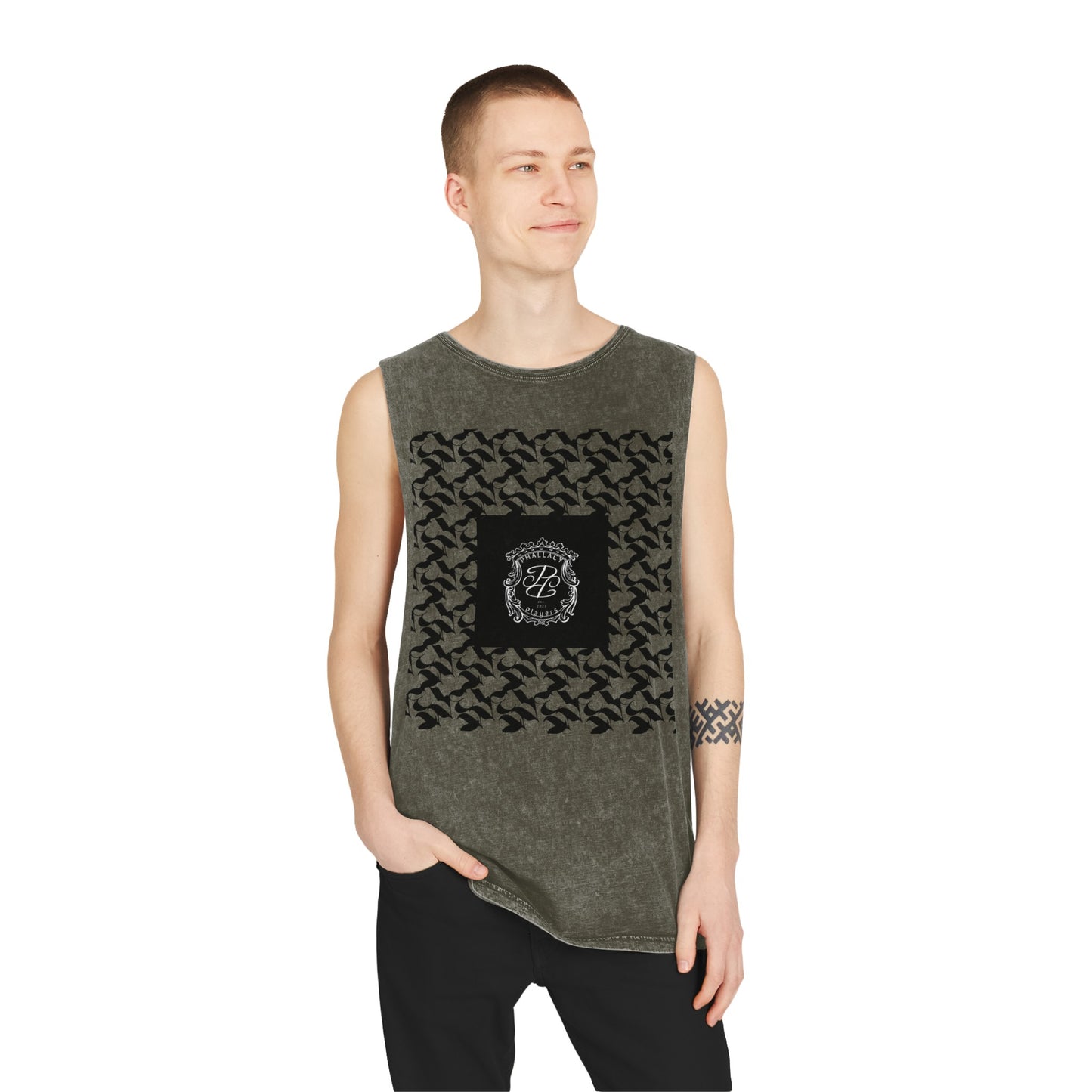 Phallacy WET Unisex Stonewash Tank Top (18+)