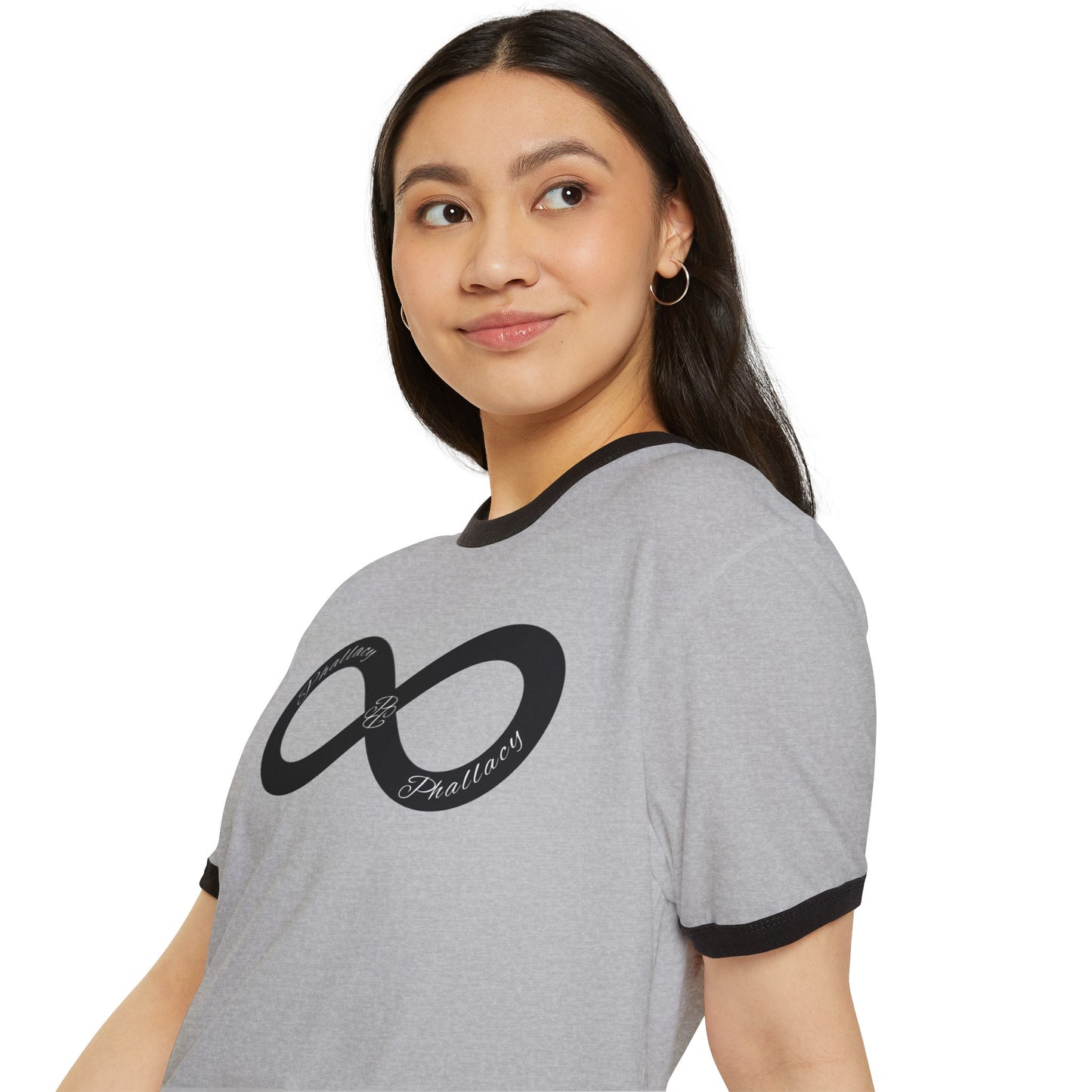 Phallacy Unisex Cotton Ringer Tee