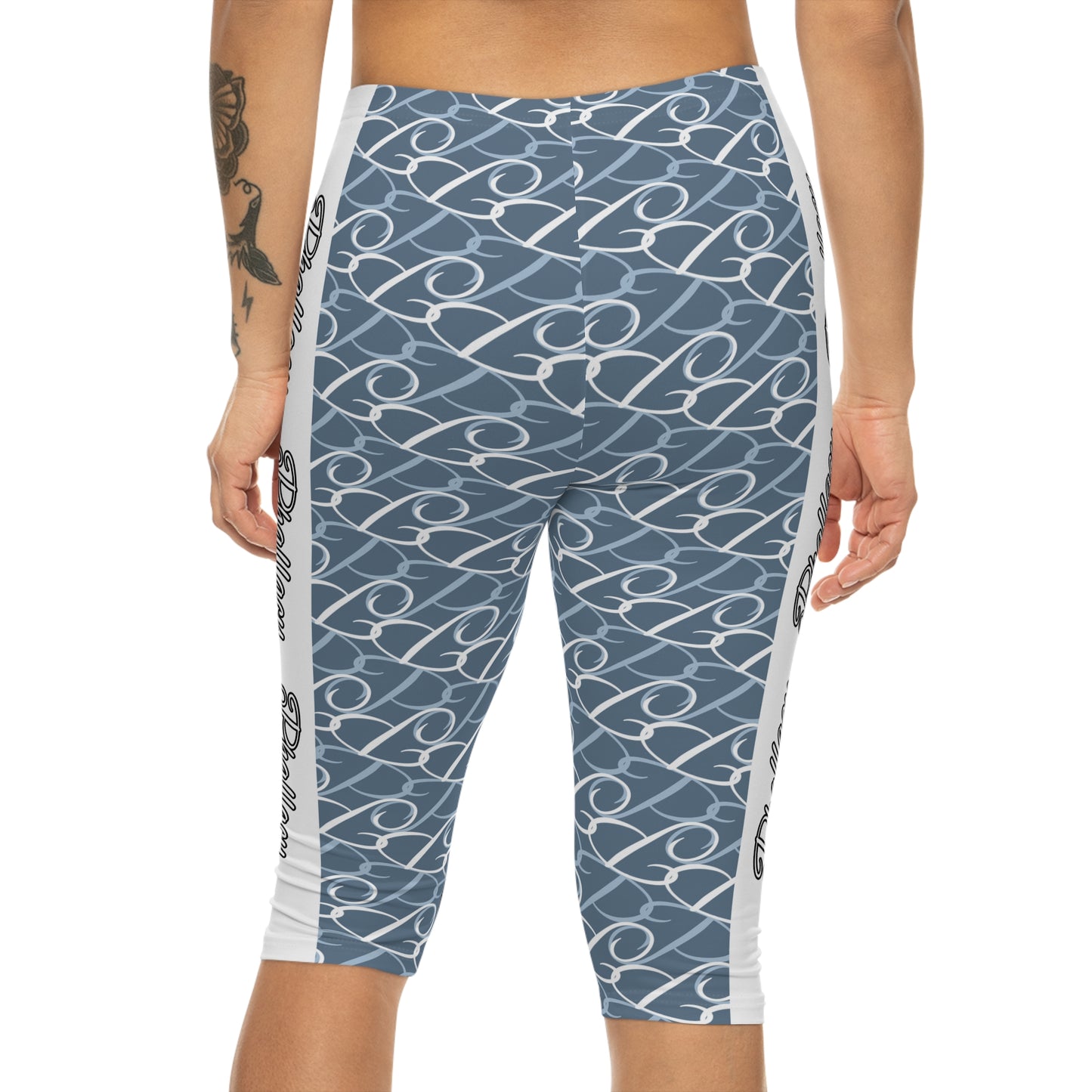 Phallacy DNA Designer Women’s Capri Leggings