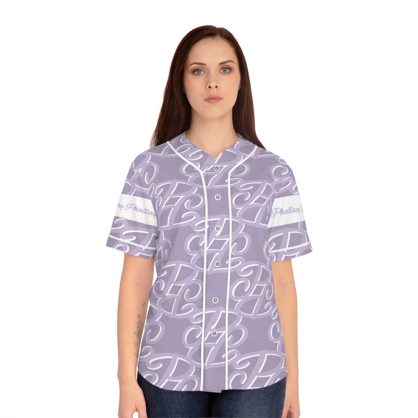 Phallacy DNA Designer Women's Baseball Jersey