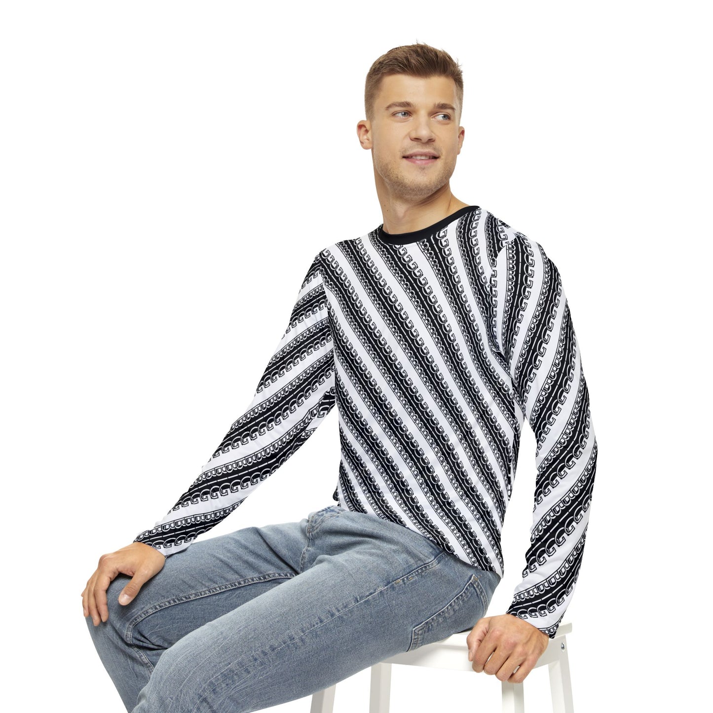 Phallacy BIG Designer Men's Long Sleeve Shirt