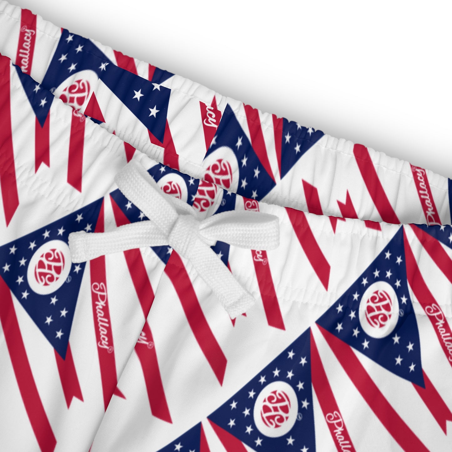 Phallacy Flag Men's Designer Athletic Shorts