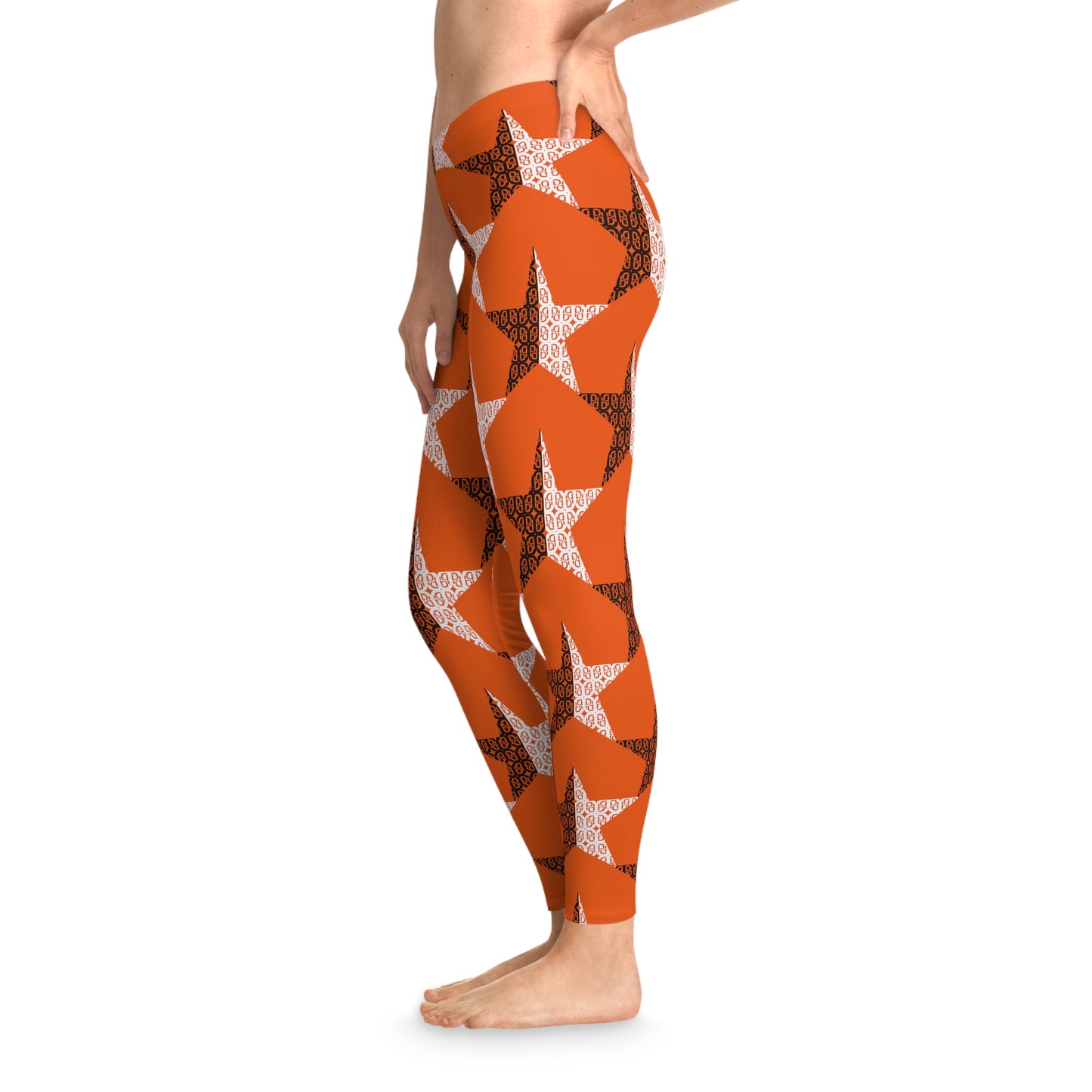 Phallacy Star Designer Stretchy Leggings