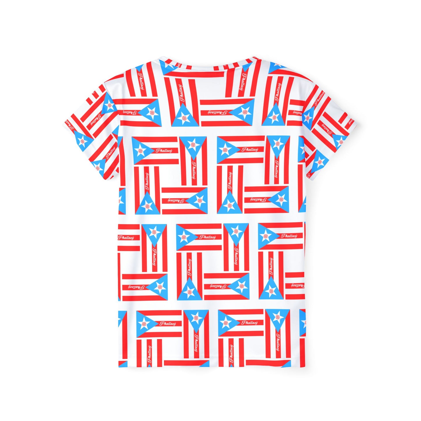 Phallacy Flag Women's Designer Sports Jersey | Puerto Rico Flag, Boricua, Puerto Rico Fashion