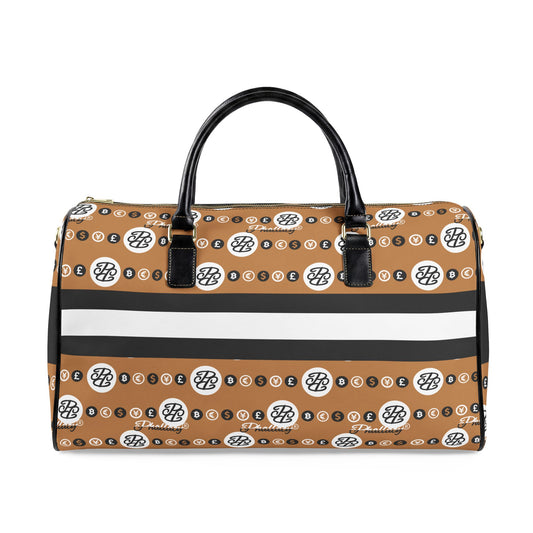 Phallacy Reserve Vegan Leather Travel Bag in Sovereign Monogram