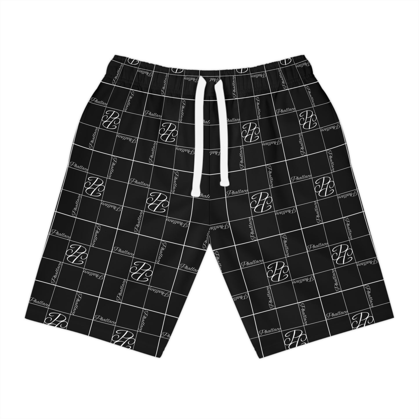 Phallacy Balance Designer Men's Athletic Shorts