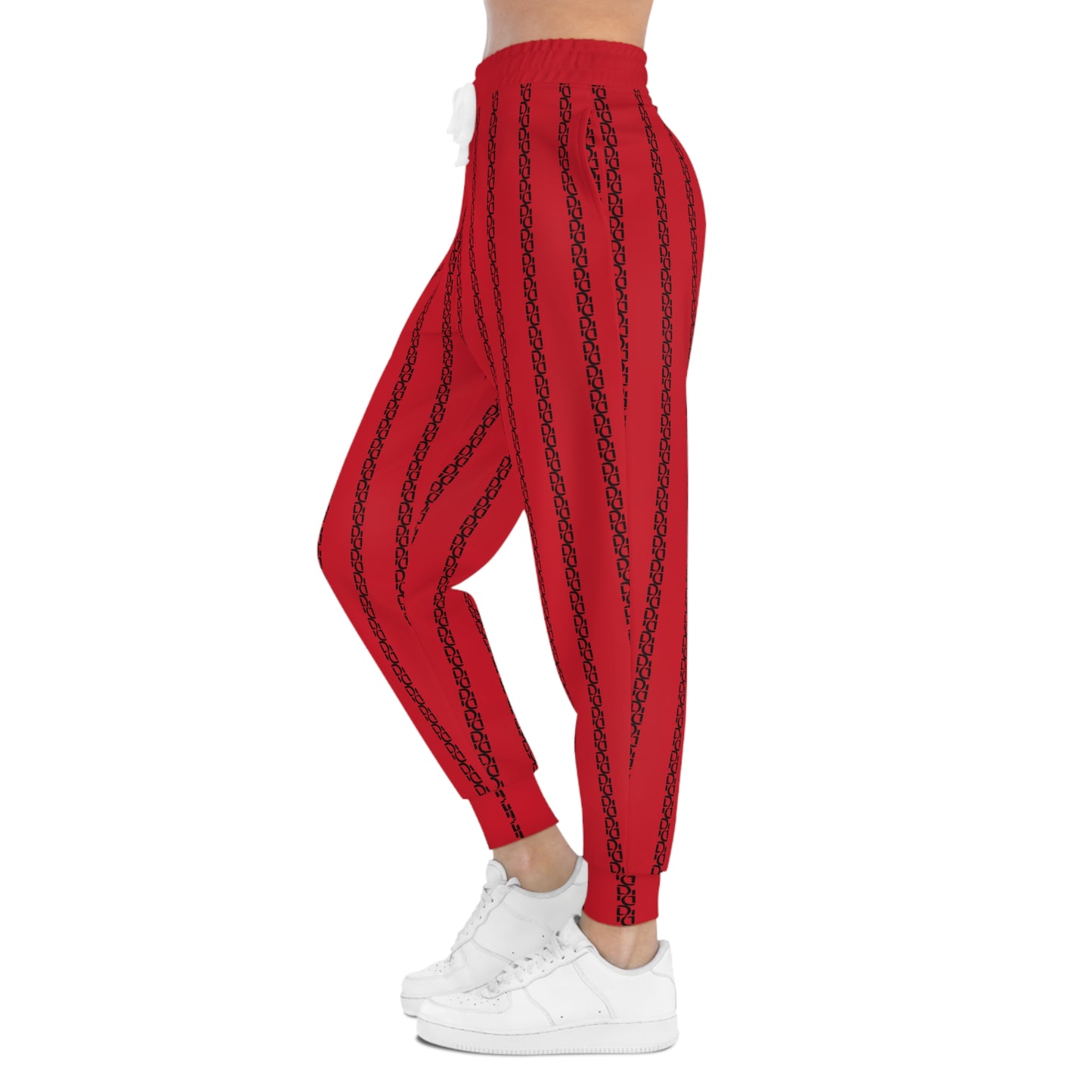 Phallacy Striped Designer Unisex Athletic Joggers