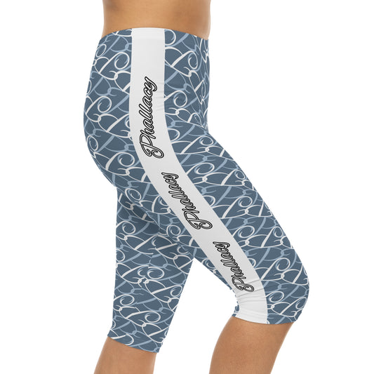 Phallacy DNA Designer Women’s Capri Leggings