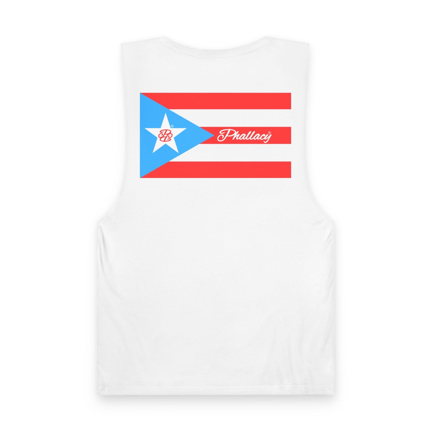 Phallacy Flag Unisex Designer Barnard Tank Top | Puerto Rico Flag, Boricua, Puerto Rico Fashion