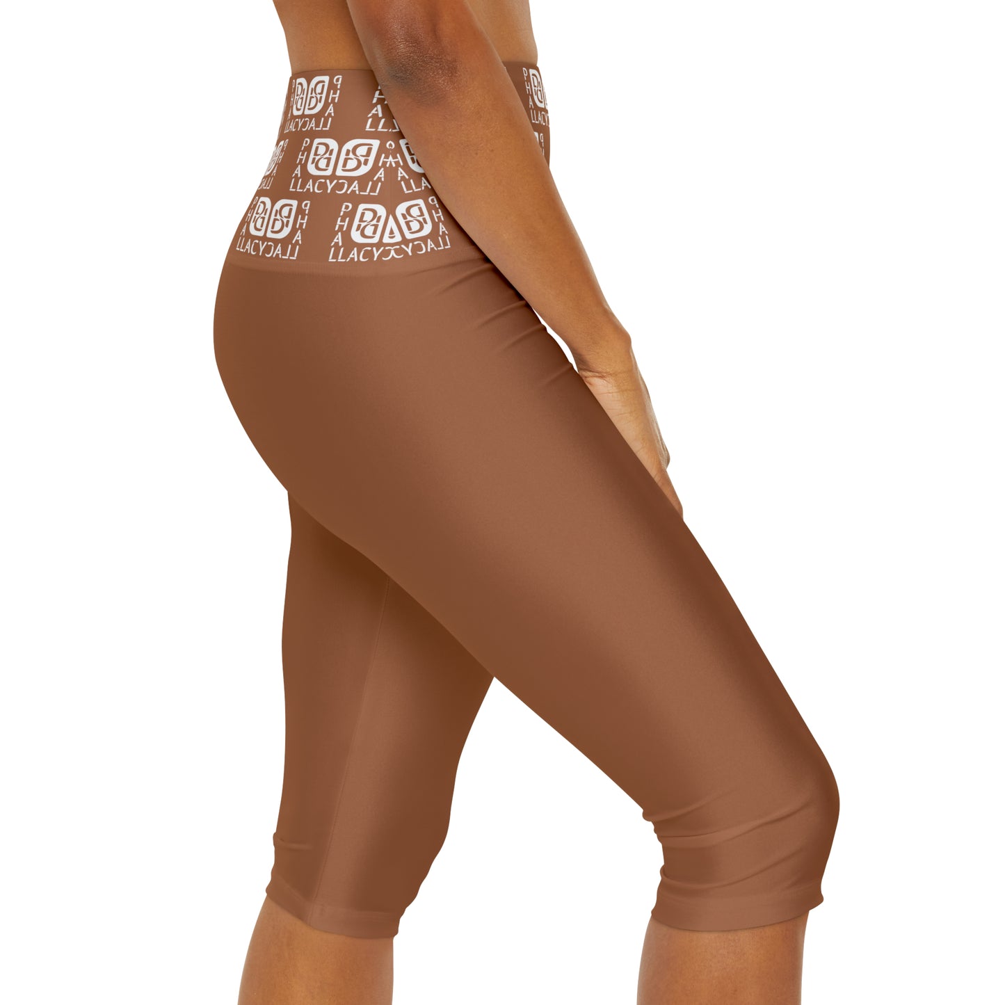 Phallacy Balance Designer Yoga Capri Leggings