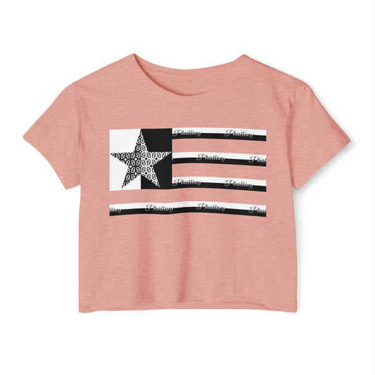 Phallacy Flag Women's Festival Crop Top