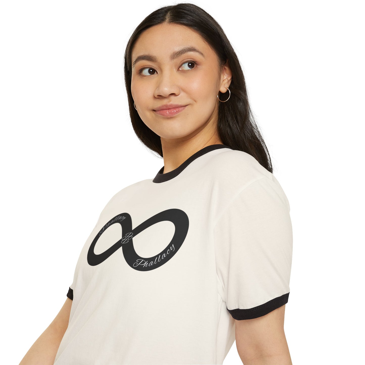 Phallacy Unisex Cotton Ringer Tee