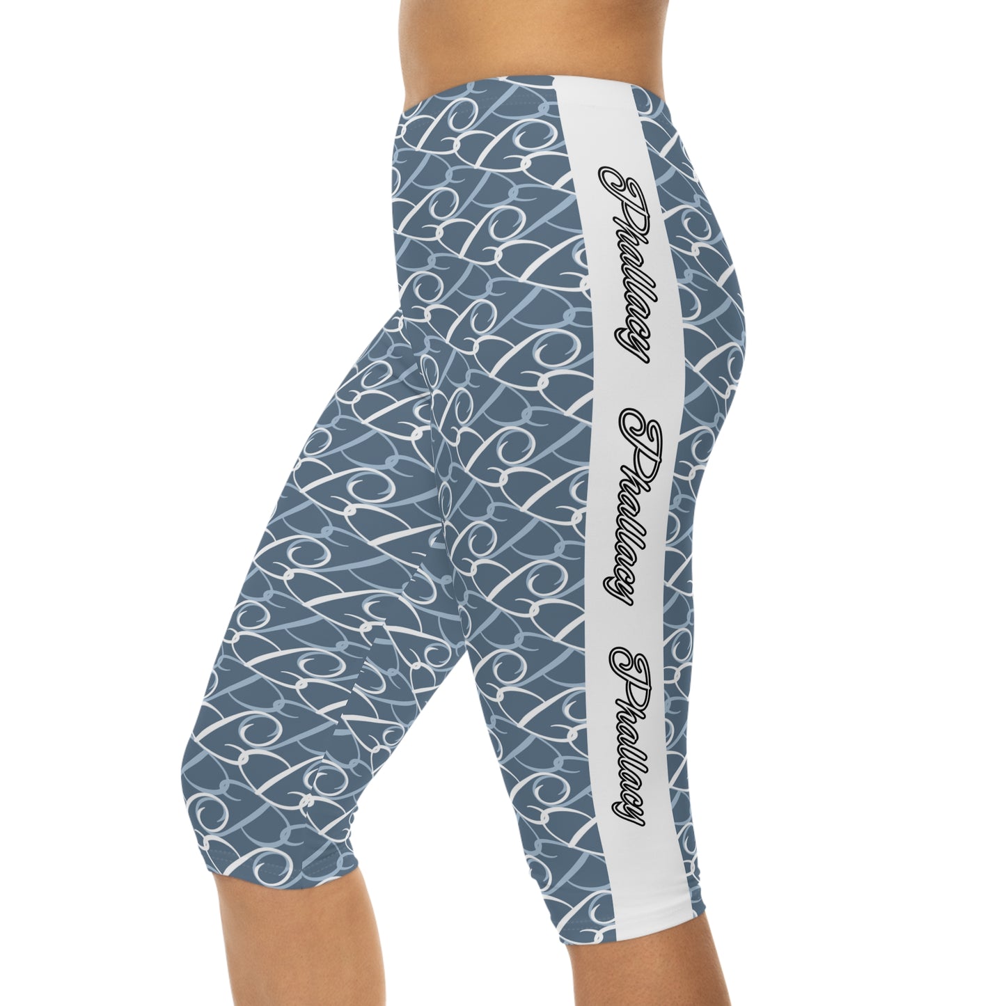 Phallacy DNA Designer Women’s Capri Leggings