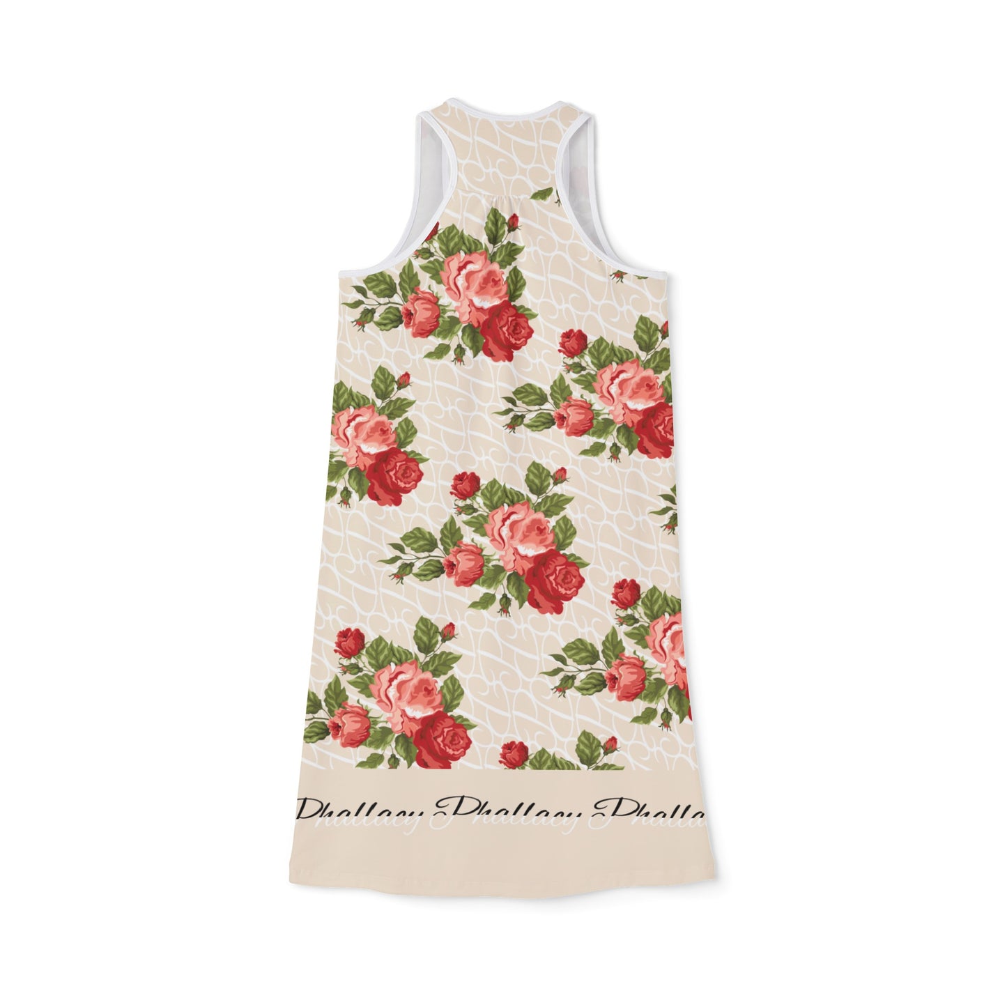 Phallacy Designer Floral Women's Racerback Dress