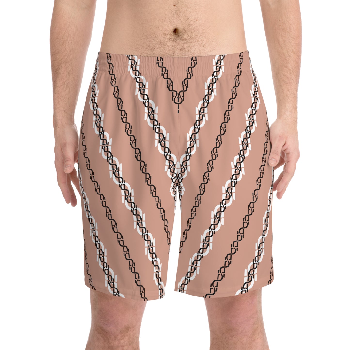 Phallacy DNA Designer Men's Elastic Gym Shorts