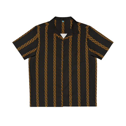 Phallacy Striped Designer Button Up Shirt