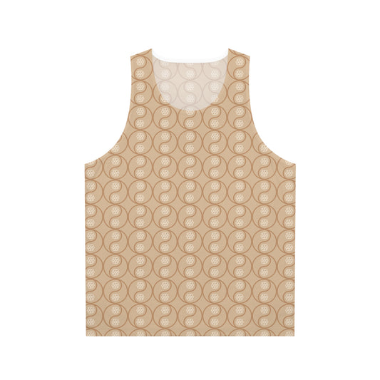 Phallacy Yin-Yang Designer Unisex Tank Top
