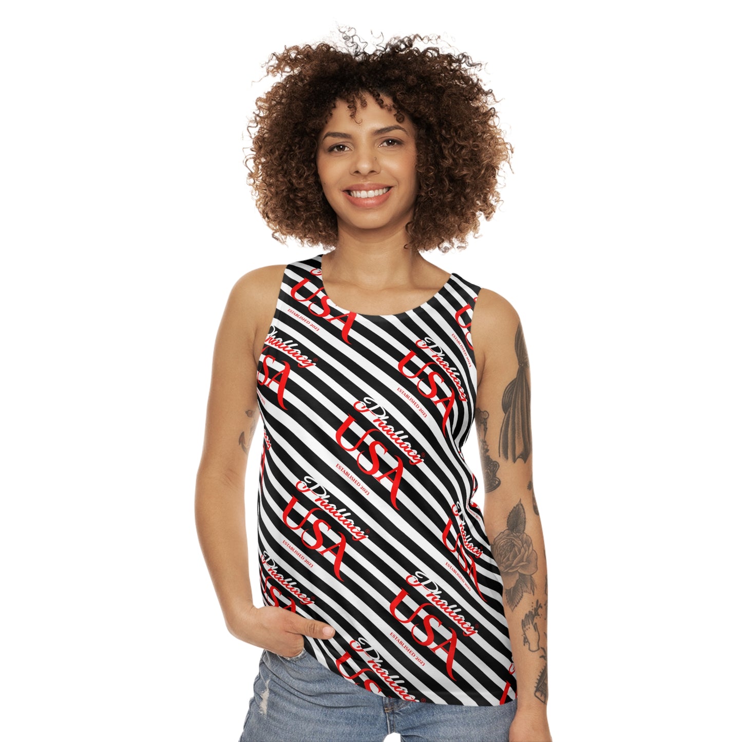 Phallacy Signature Designer Unisex Tank Top