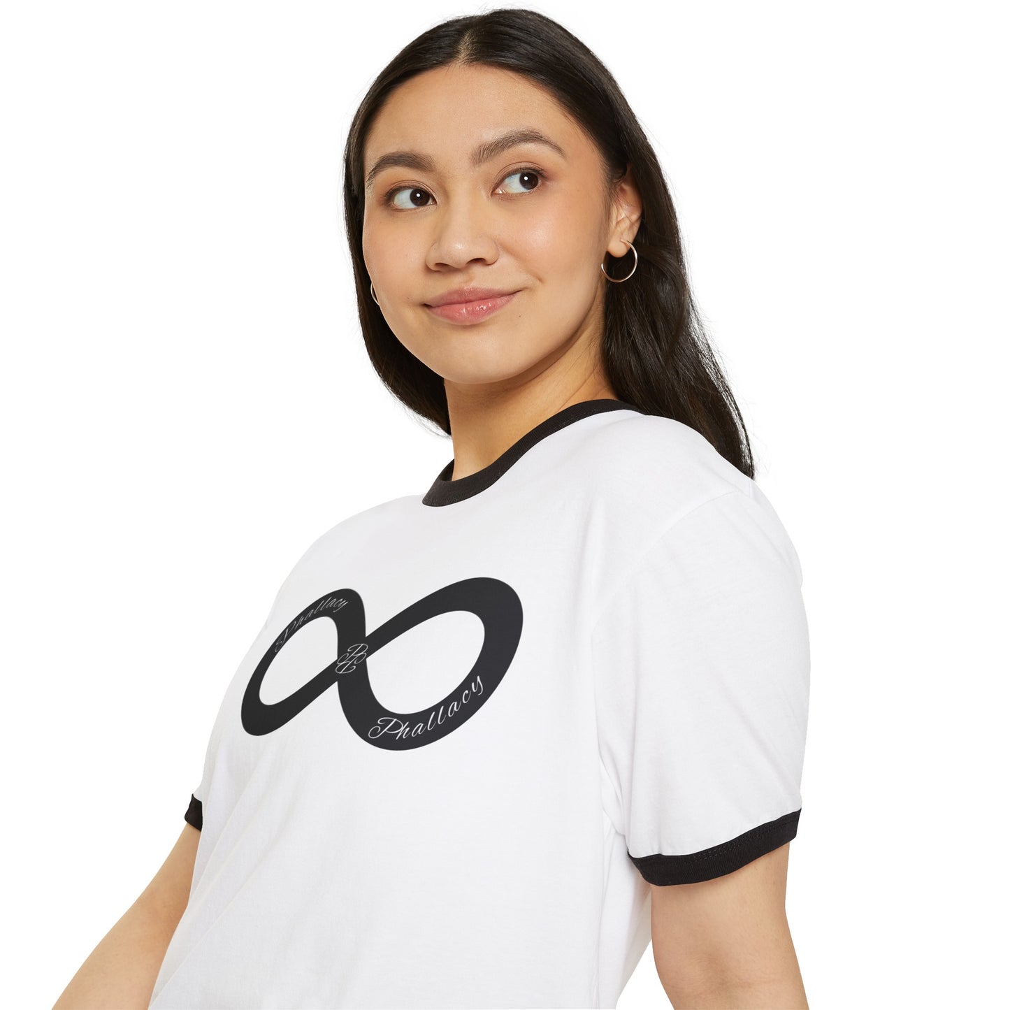Phallacy Unisex Cotton Ringer Tee