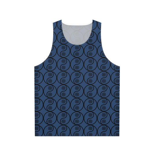 Phallacy Yin-Yang Designer Unisex Tank Top