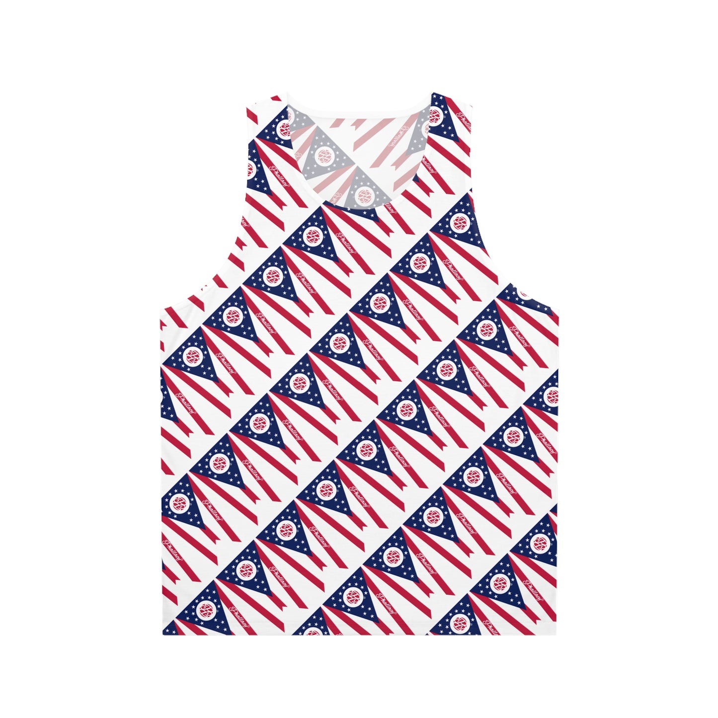 Phallacy Flag Designer Unisex Tank Top
